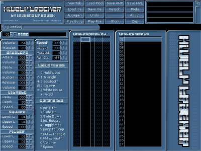 Instrument editor