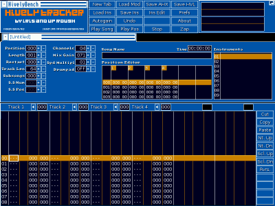 Instrument editor